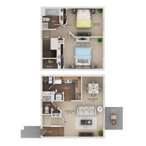 2 bedroom apartment for rent