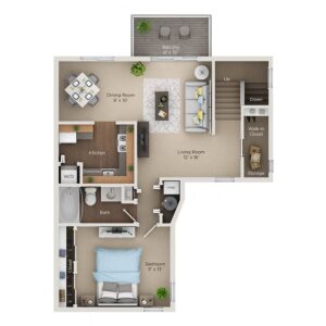 1 bedroom apartment for rent
