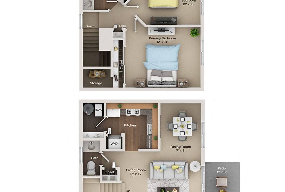 2 bedroom apartment for rent