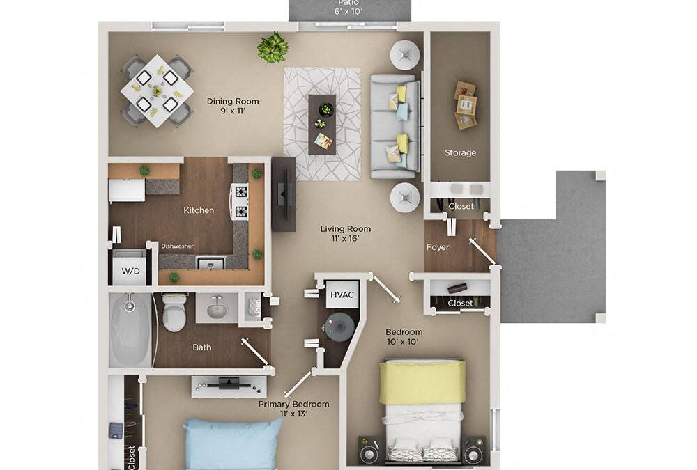 2 bedroom apartment for rent